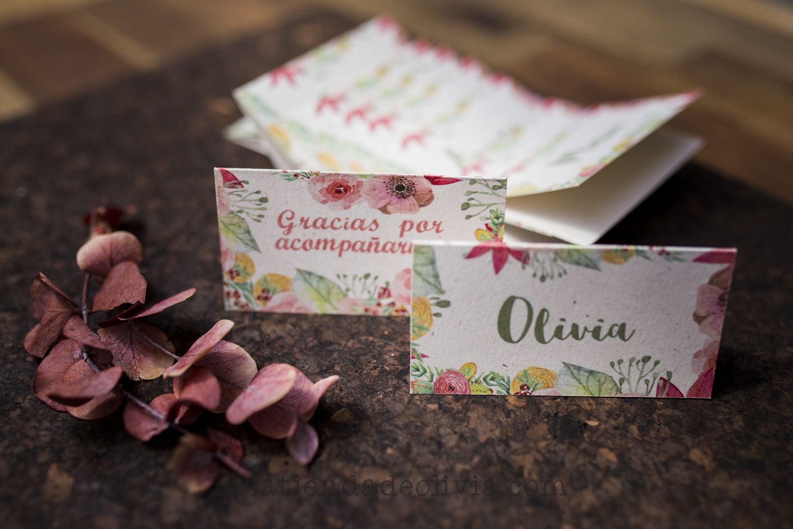 Marcasitios para bodas - La Tienda de Olivia