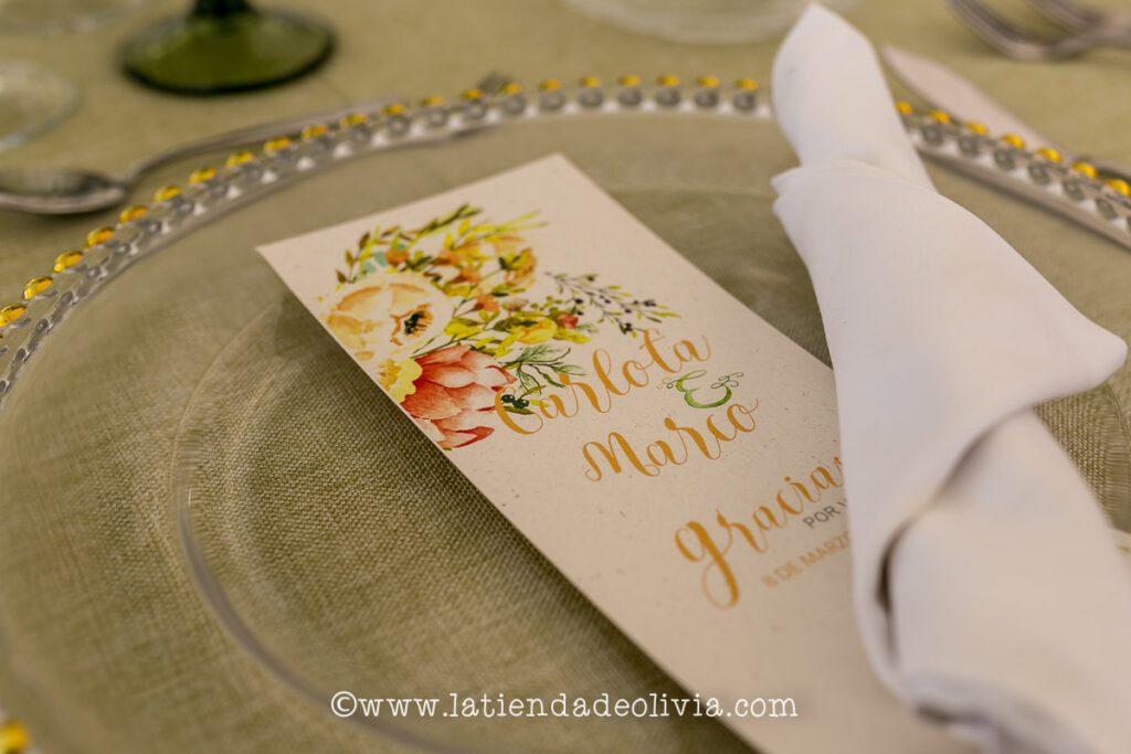 Invitaciones y papelería de boda en Tenerife