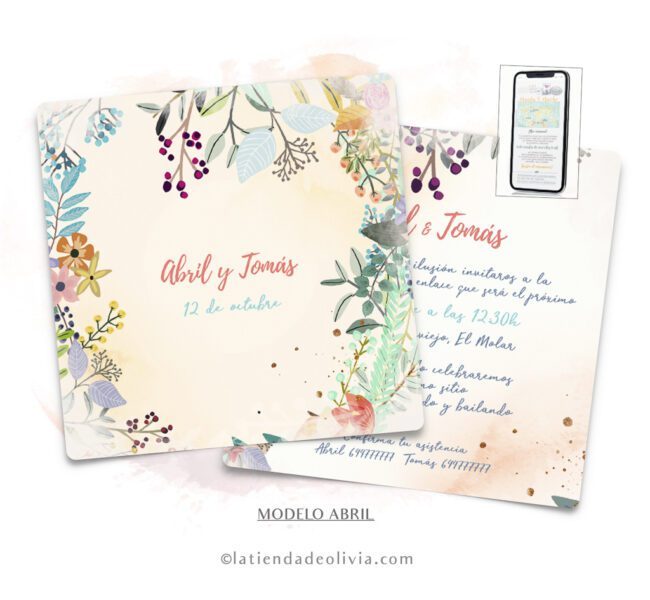 disenos-de invitaciones-originales-y-elegantes_la-tienda-de-olivia-con-flores