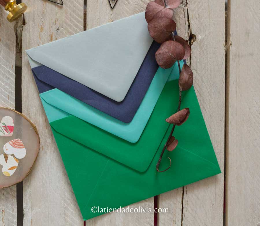Sobres para invitaciones de boda (Packs de 5 unidades) - Imagen 15