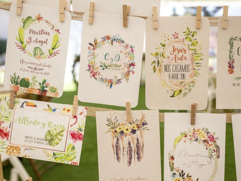 algunas muestras de invitaciones de la tienda