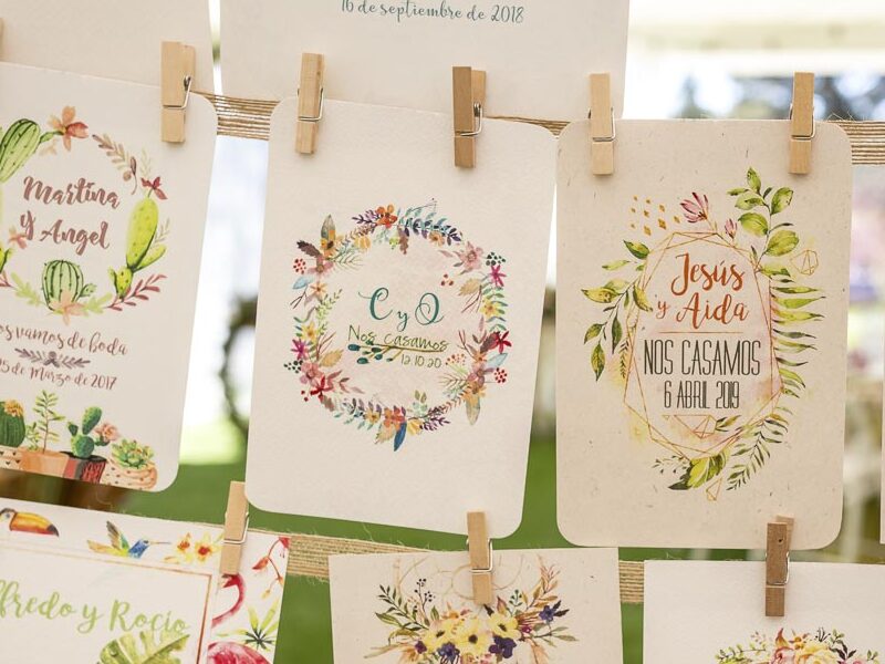 algunas muestras de invitaciones de la tienda