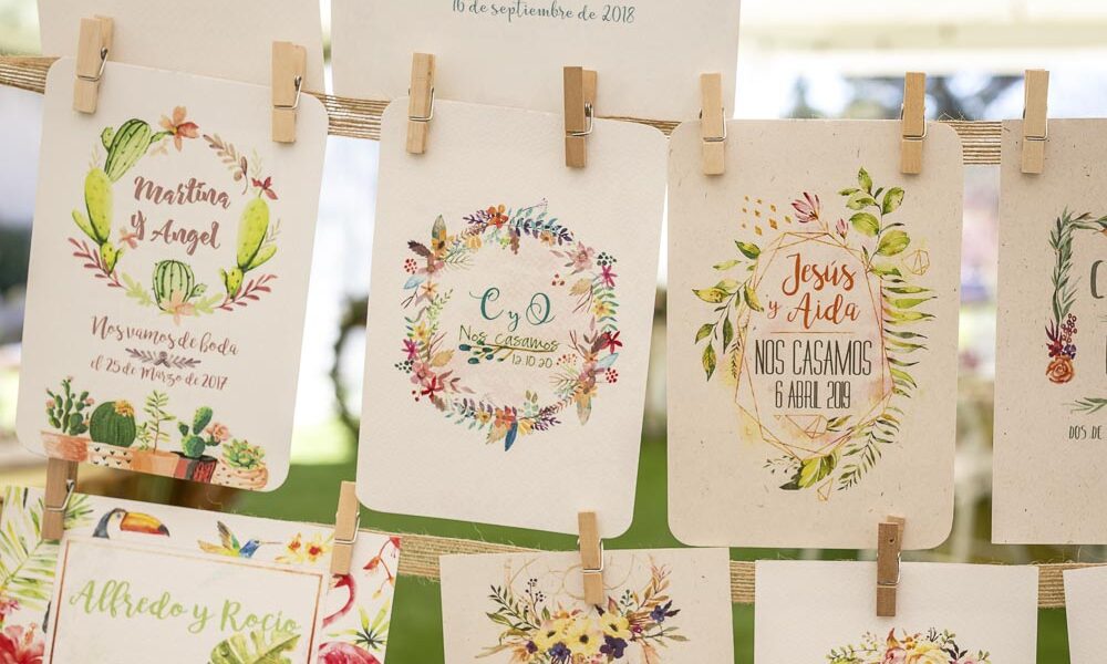 algunas muestras de invitaciones de la tienda
