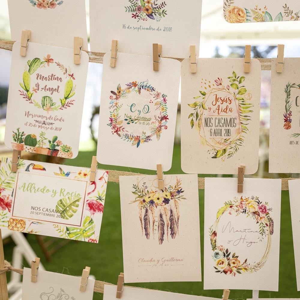 algunas muestras de invitaciones de la tienda