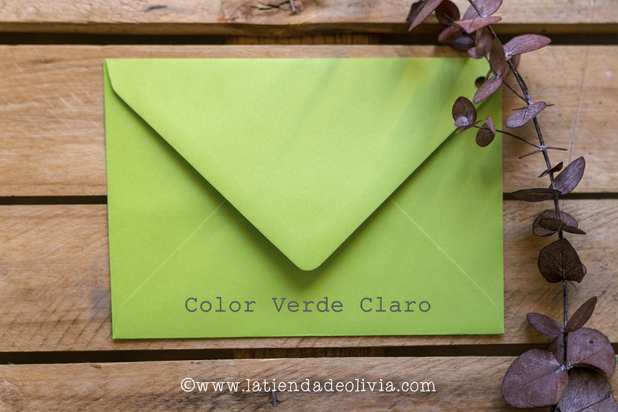Sobres para invitaciones de boda (Packs de 5 unidades) - Imagen 12