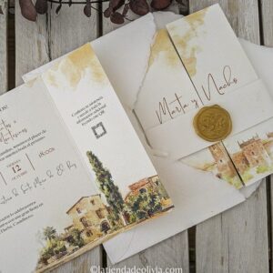 Invitaciones de boda MODELO TRIPTICO